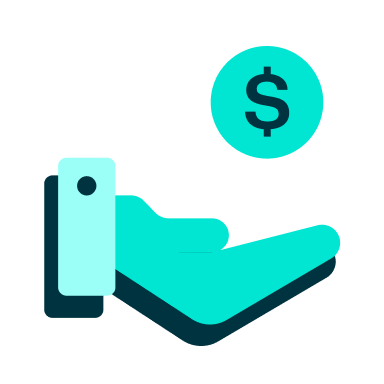 a hand holding a coin