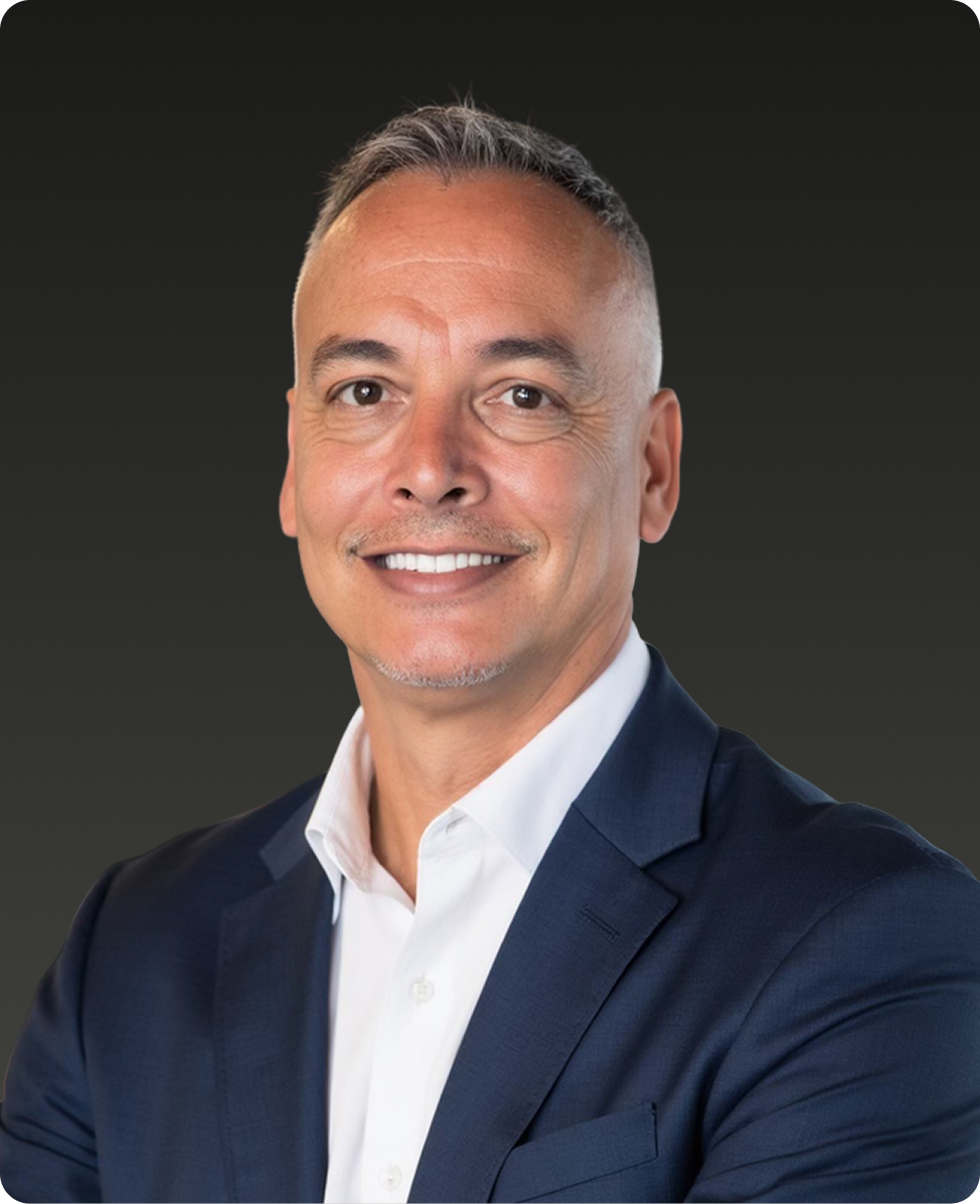 a man in a suit smiling